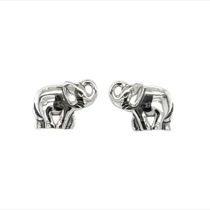 A387 Elephant Post Earrings