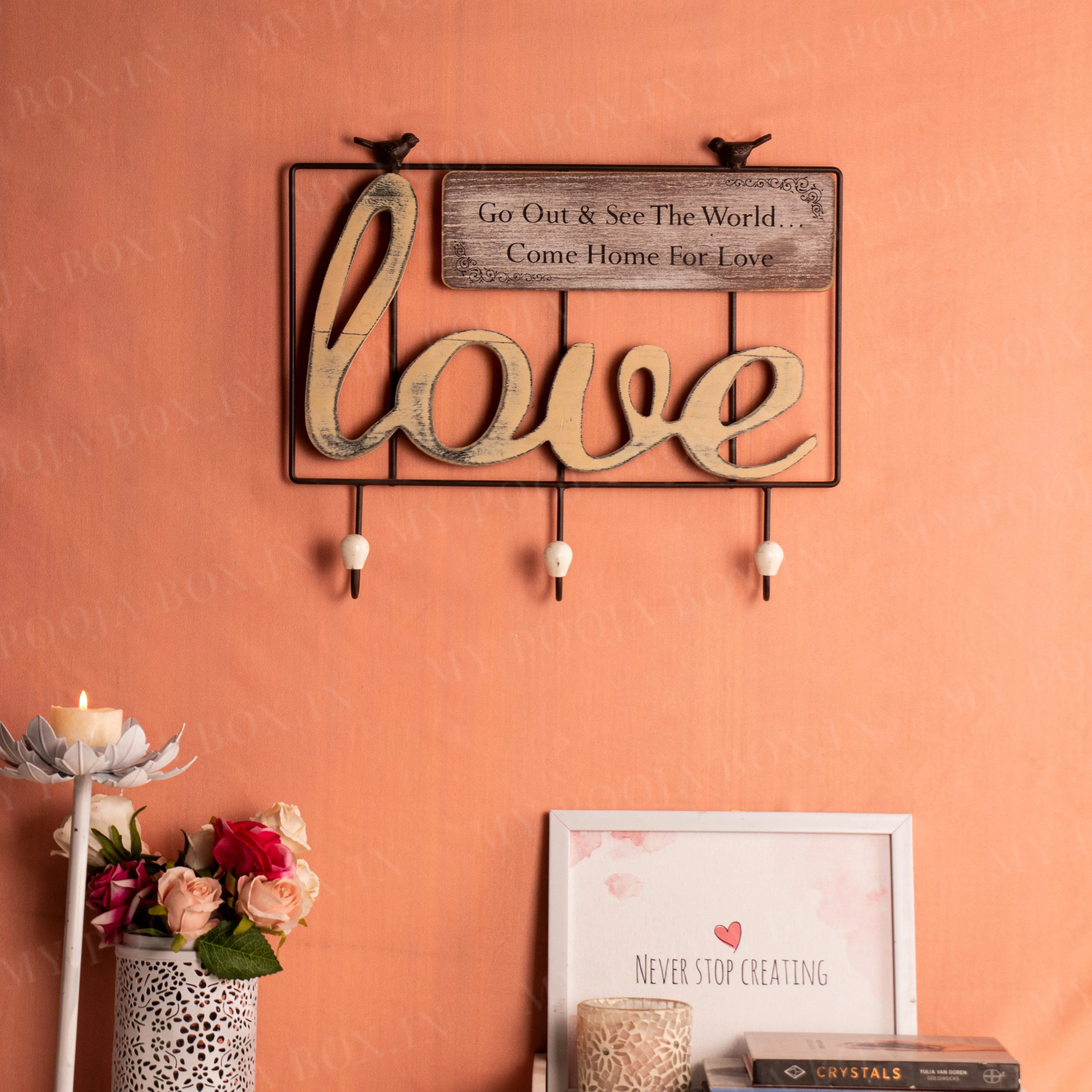 Alluring Love Wall Hook