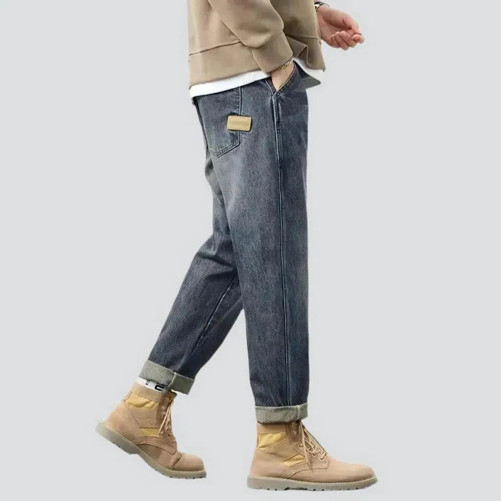 Baggy men's street jeans