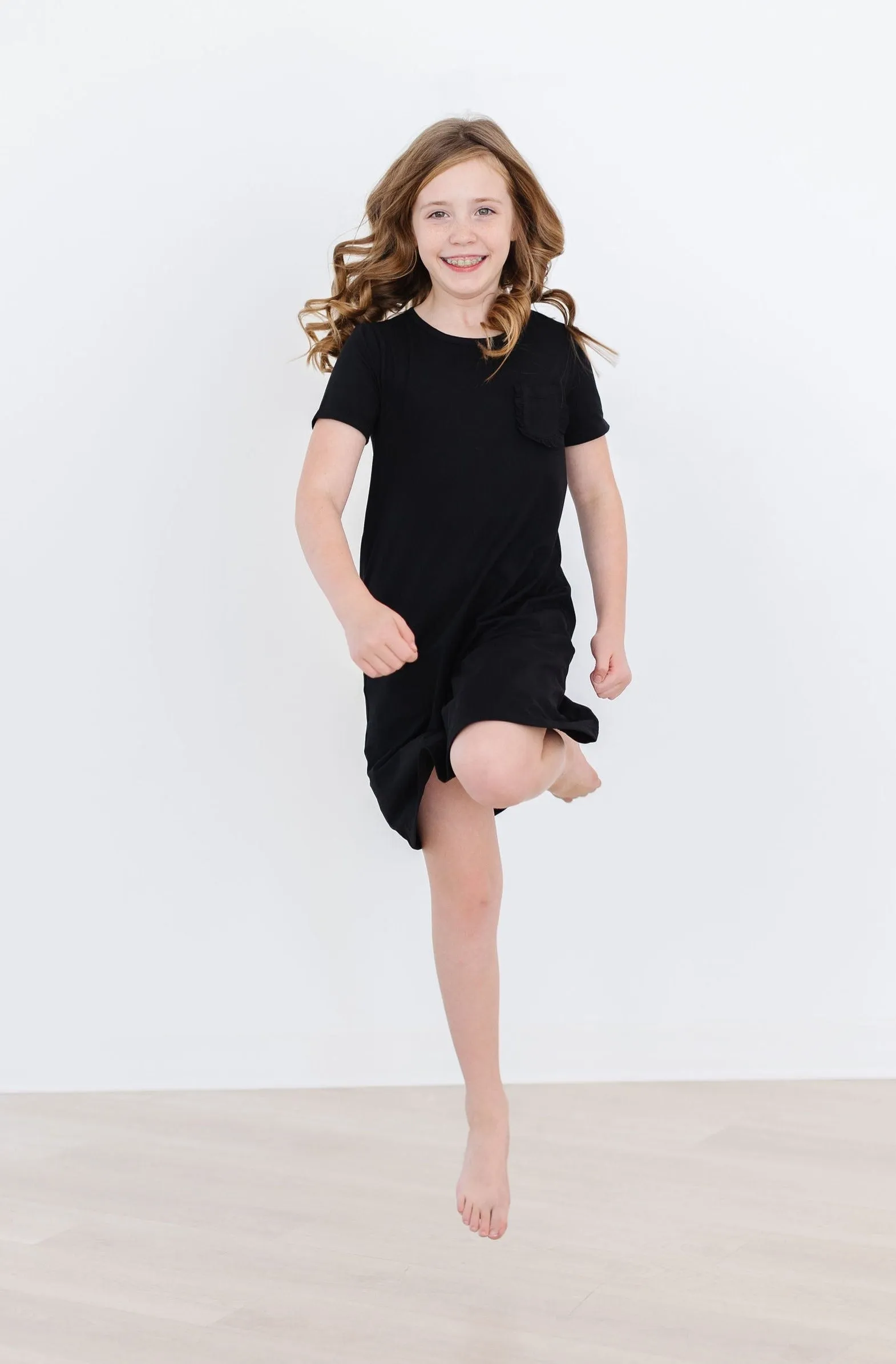 Black T-shirt Dress