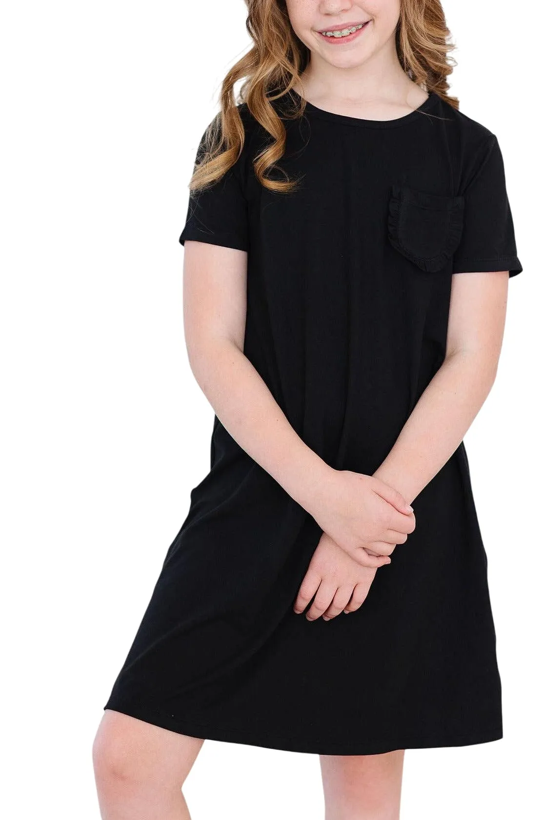 Black T-shirt Dress