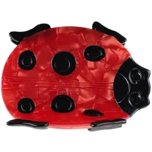 Bow's by Stær Ladybug Hair Clip - Red/Black