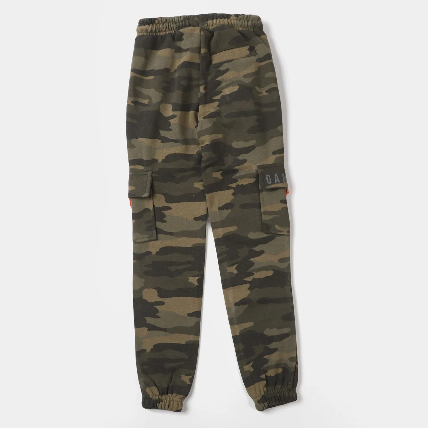 Boys Terry Pajama Play All Day - Camo