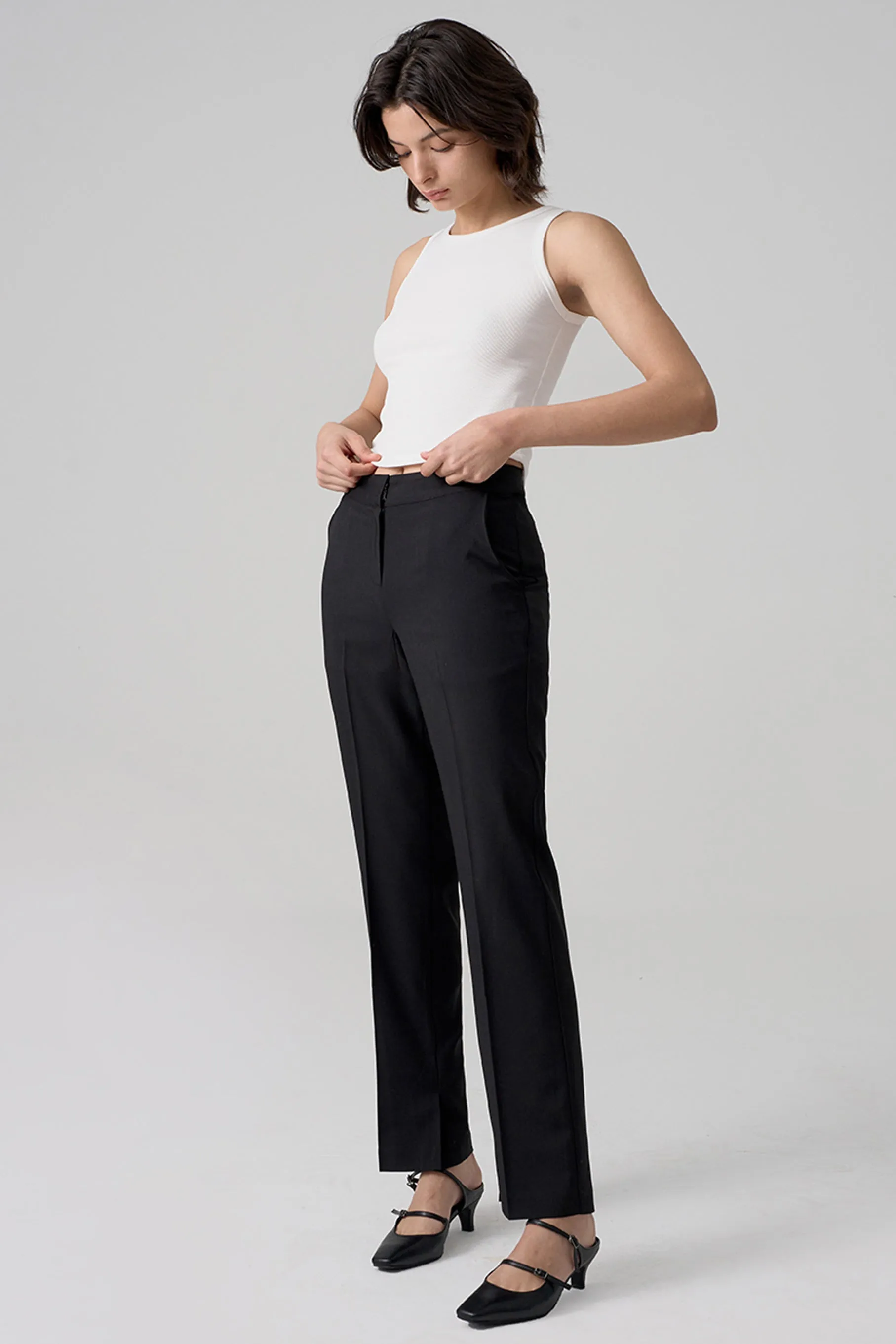 Canoe Slit Trousers