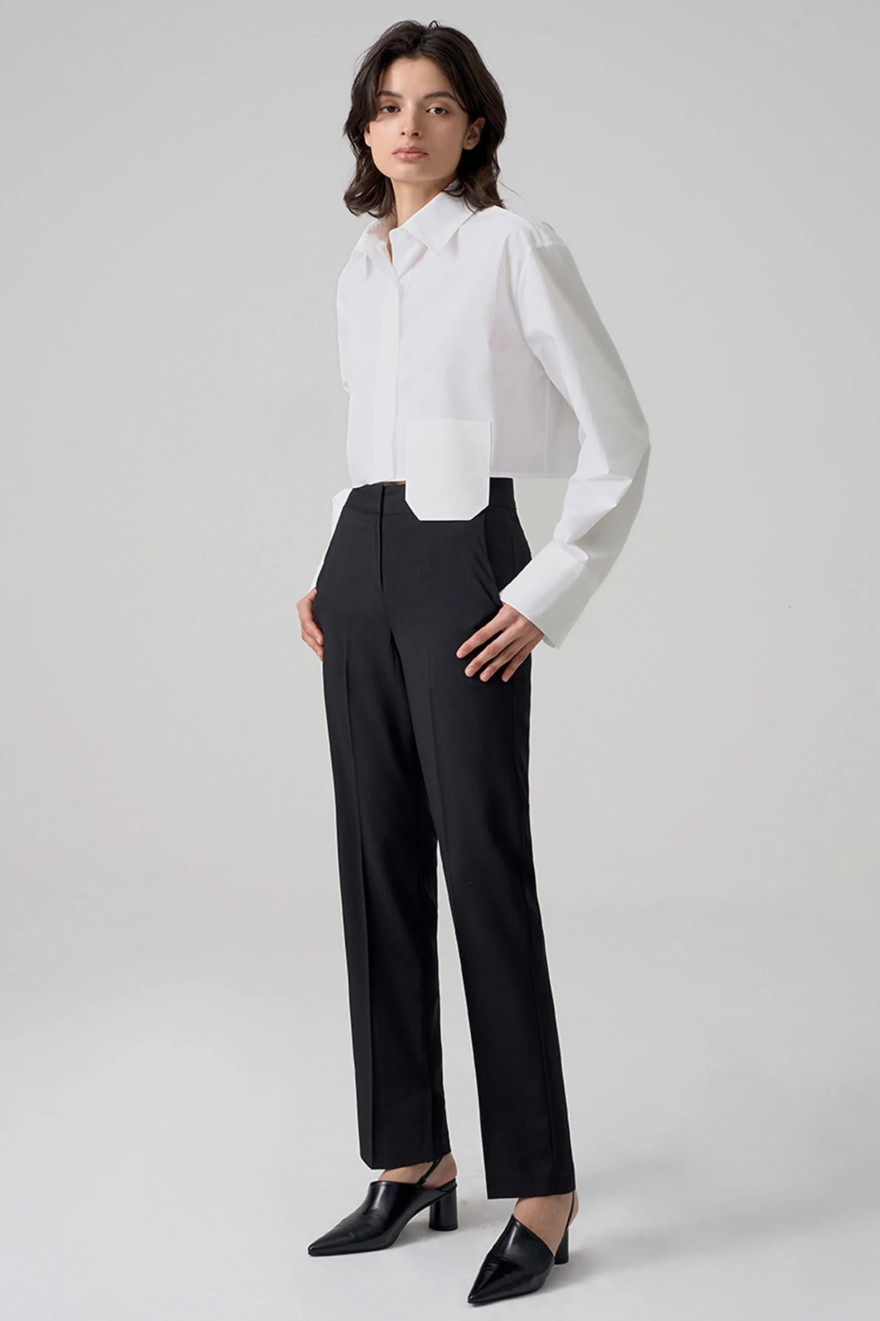 Canoe Slit Trousers