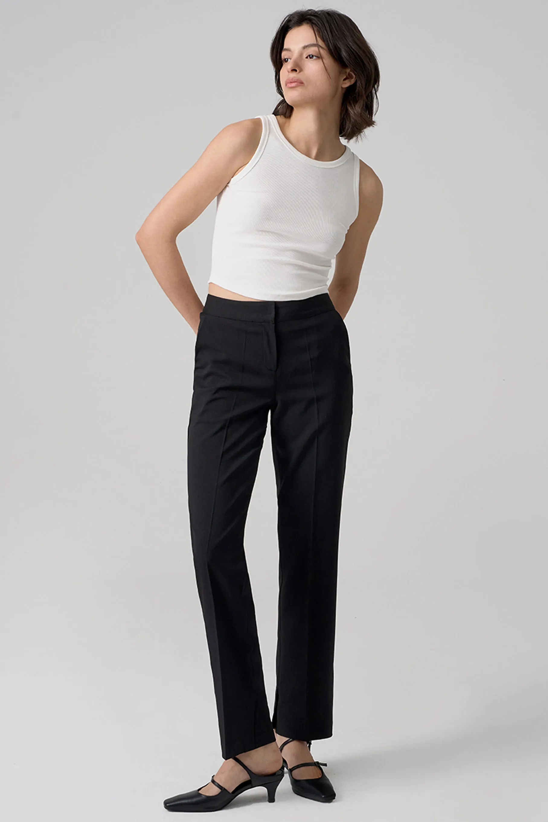 Canoe Slit Trousers