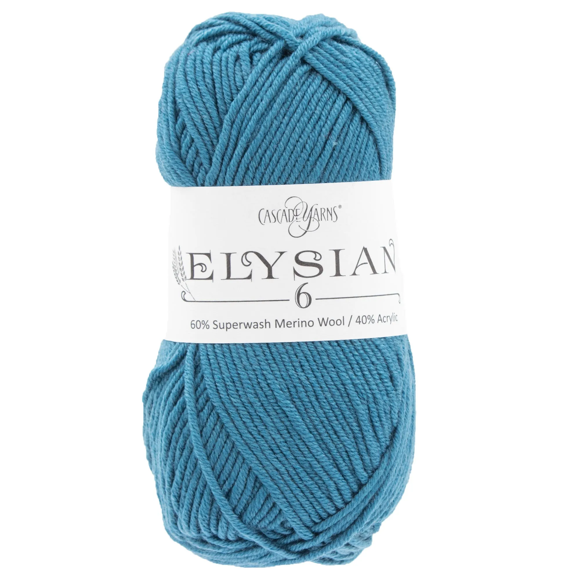 Cascade Yarns Elysian 6 Yarn - 61 Mallard Blue