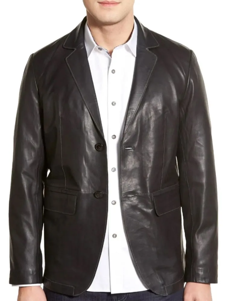 Classic lambskin jacket Missani Le Collezioni, black