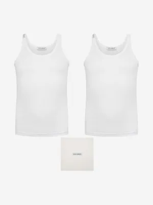 Dolce & Gabbana Boys Vest Tops Two Pack