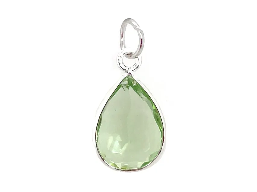 Eye Catching Teardrop | Green Quartz