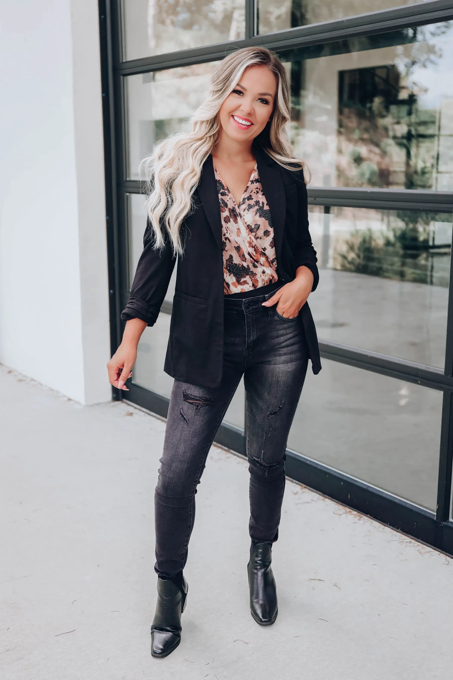 Go Girl Blazer - Black