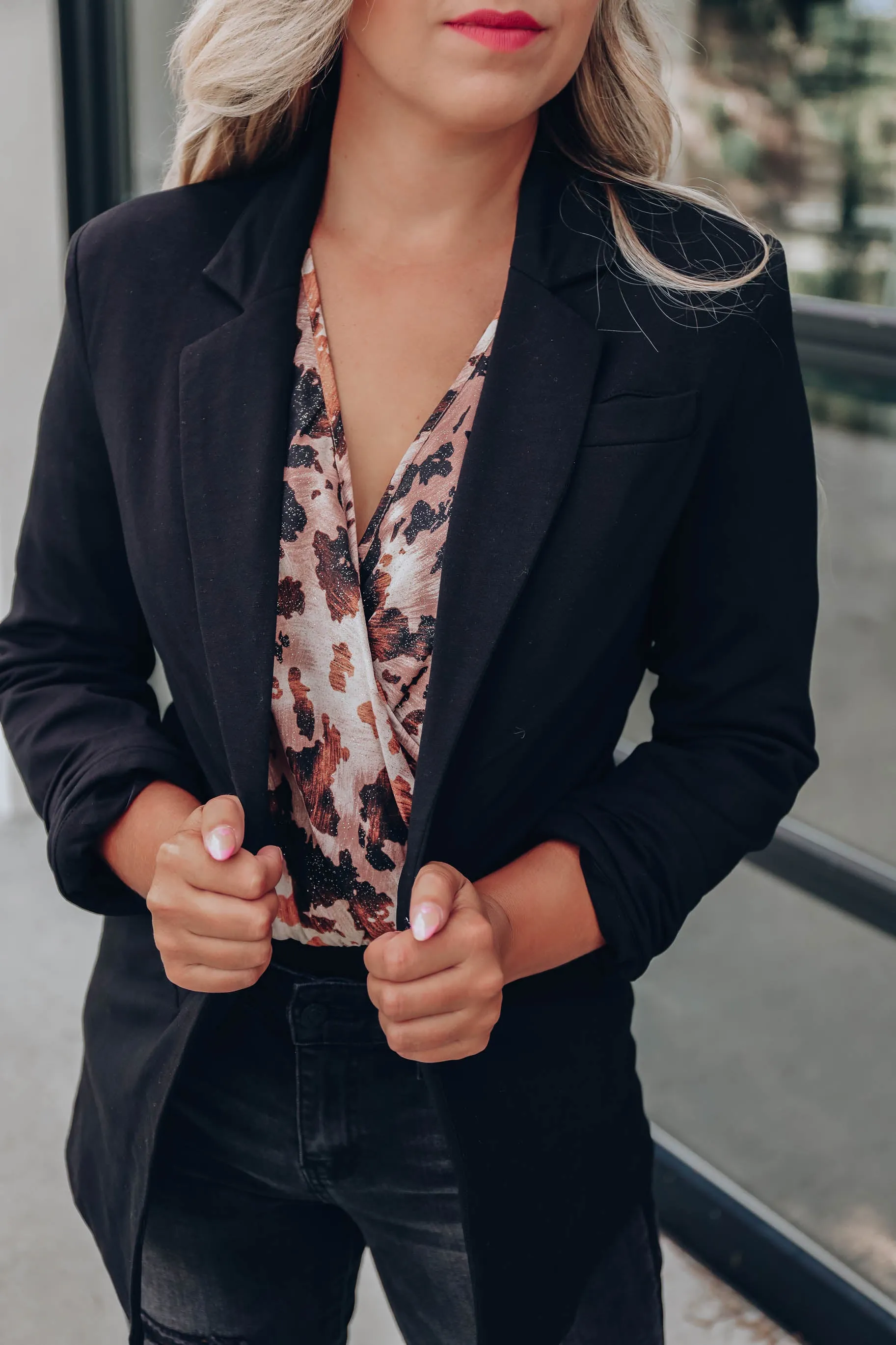 Go Girl Blazer - Black