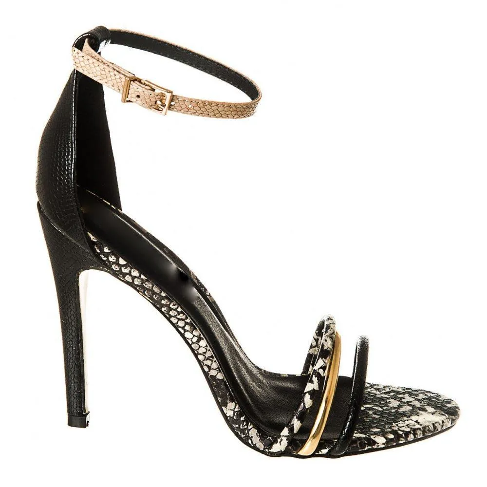 High Heel Ankle Strap Sandal