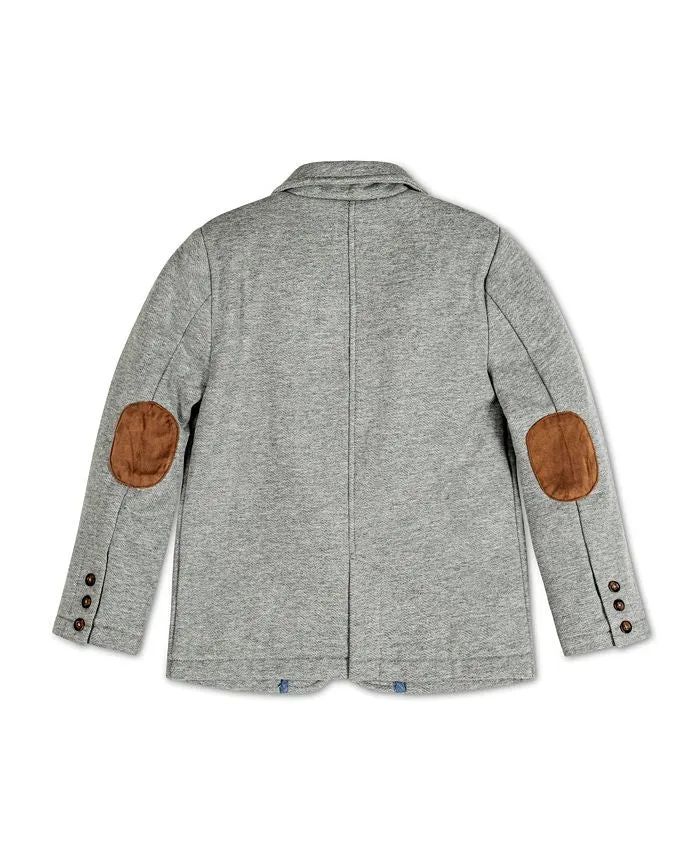 Hope & Henry Boys' Infant Fleece Jacket, Gray