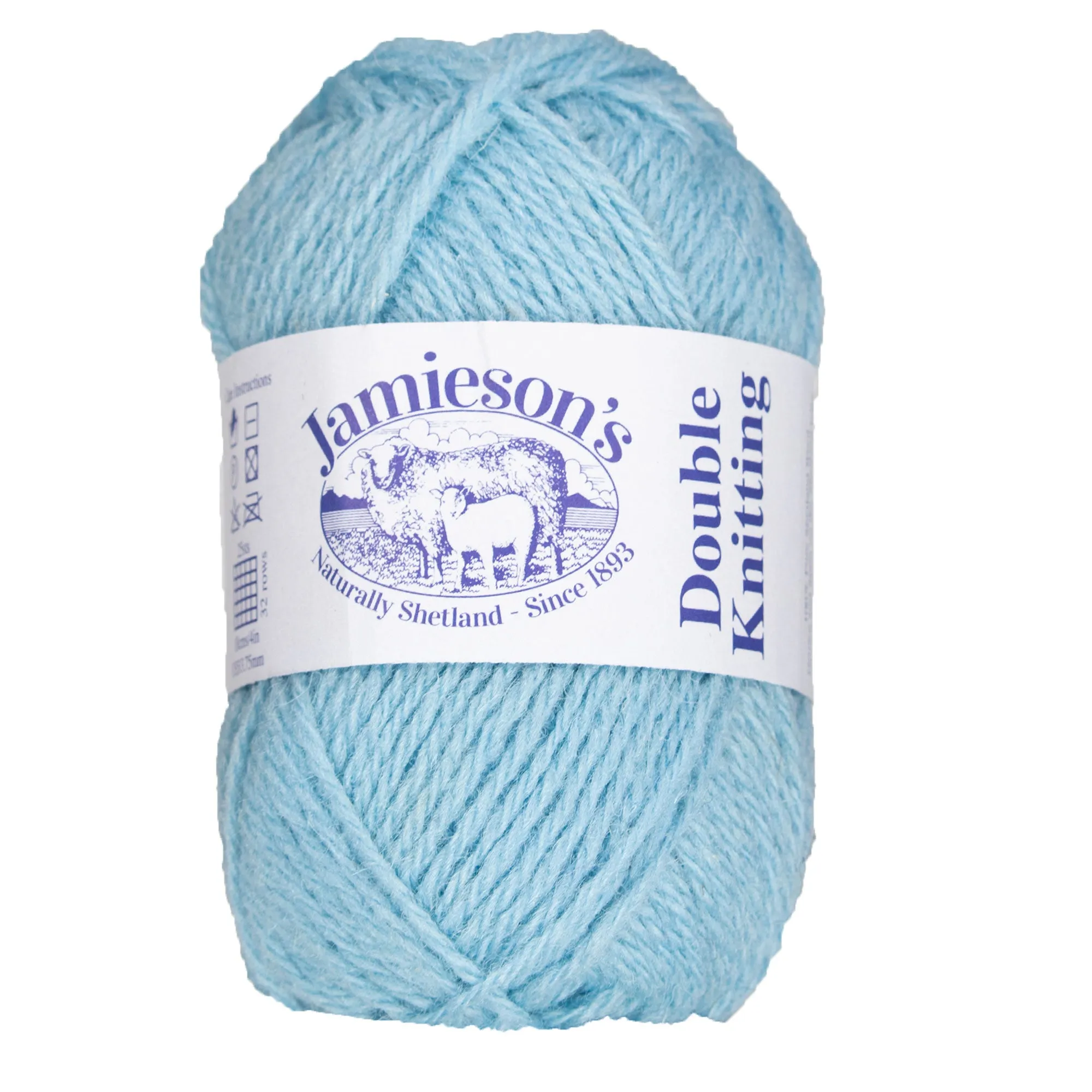 Jamieson's of Shetland Double Knitting Yarn - 655 China Blue