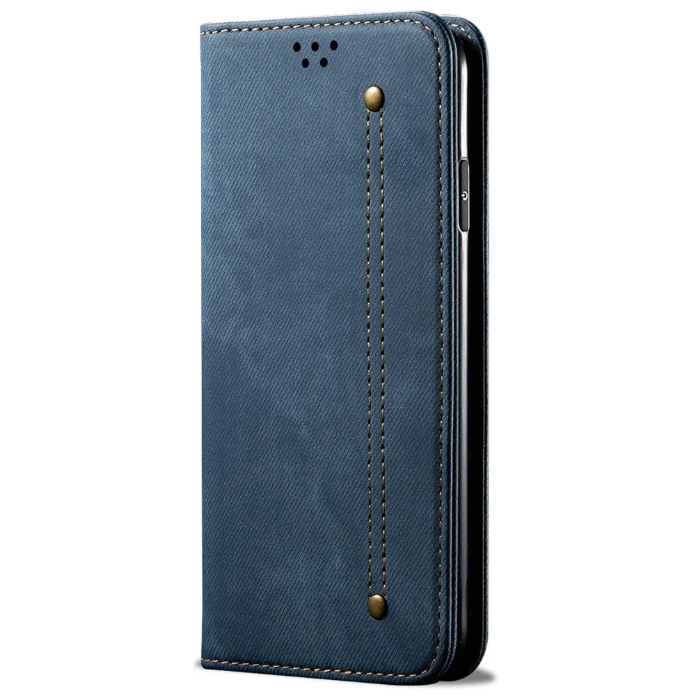 Jeans Google Pixel 6 Pro Flip case - Blue