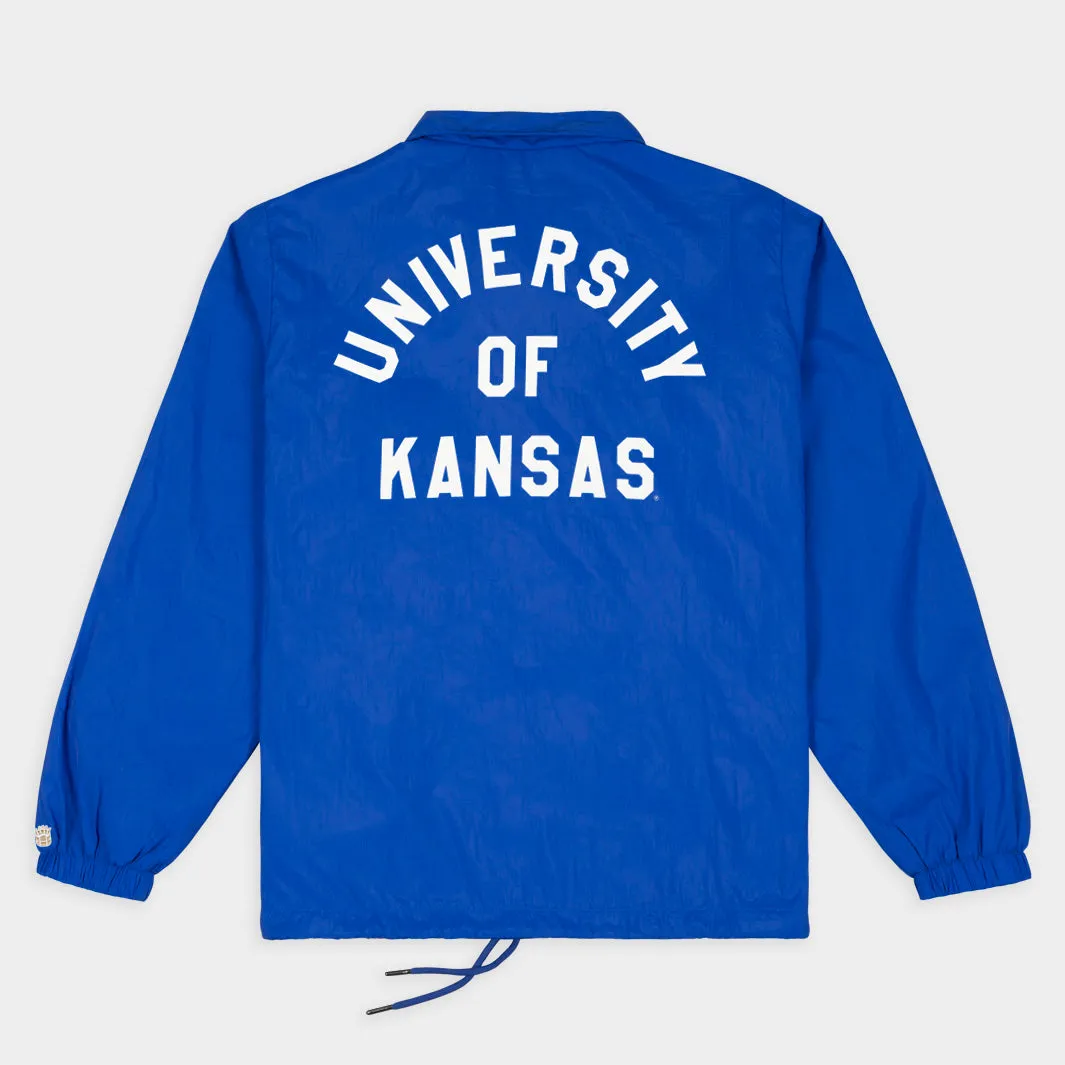 Kansas Jayhawks Classic Logo Coaches Jacket