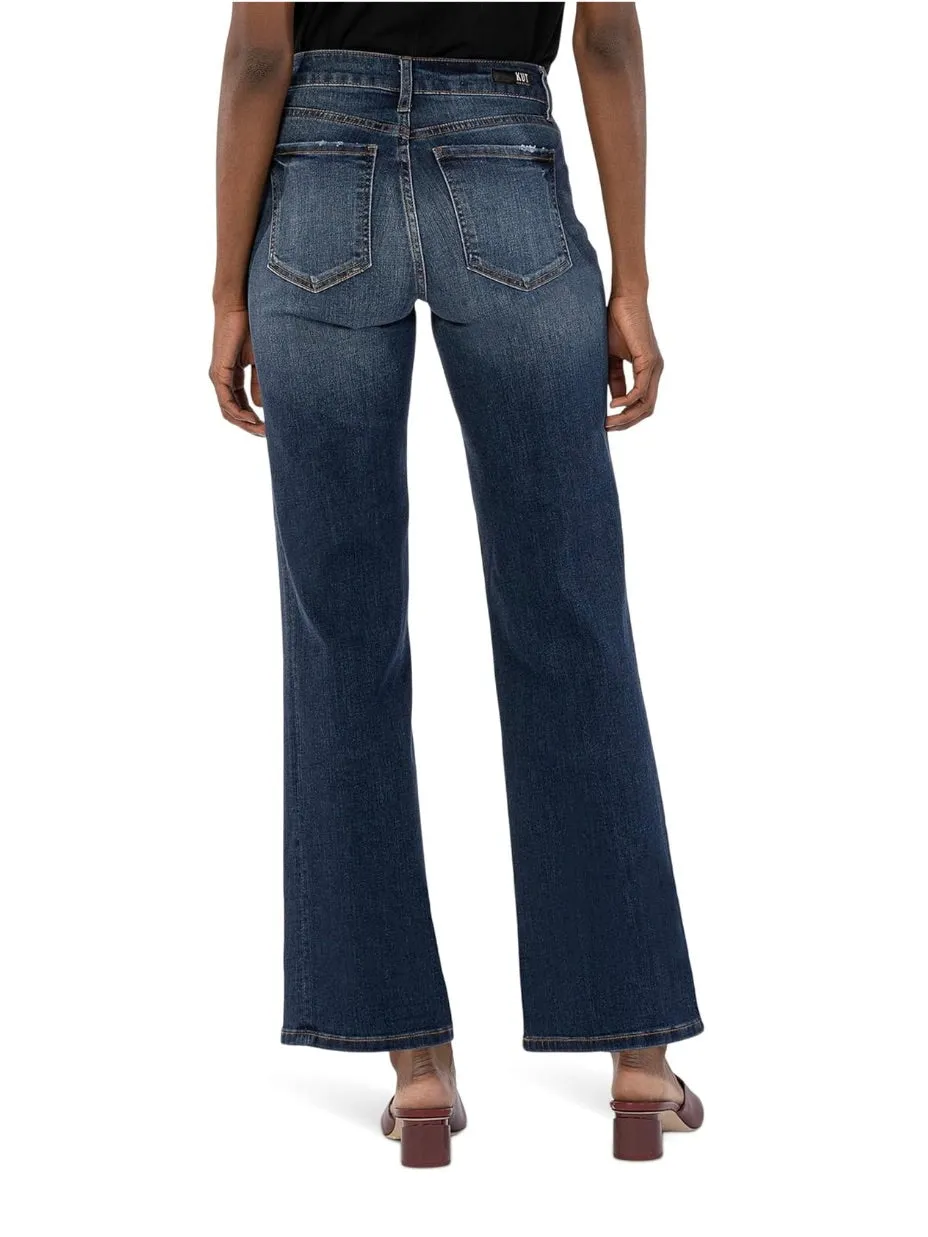 Kut Jeans : Charlotte High Rise Fab Ab Culottes