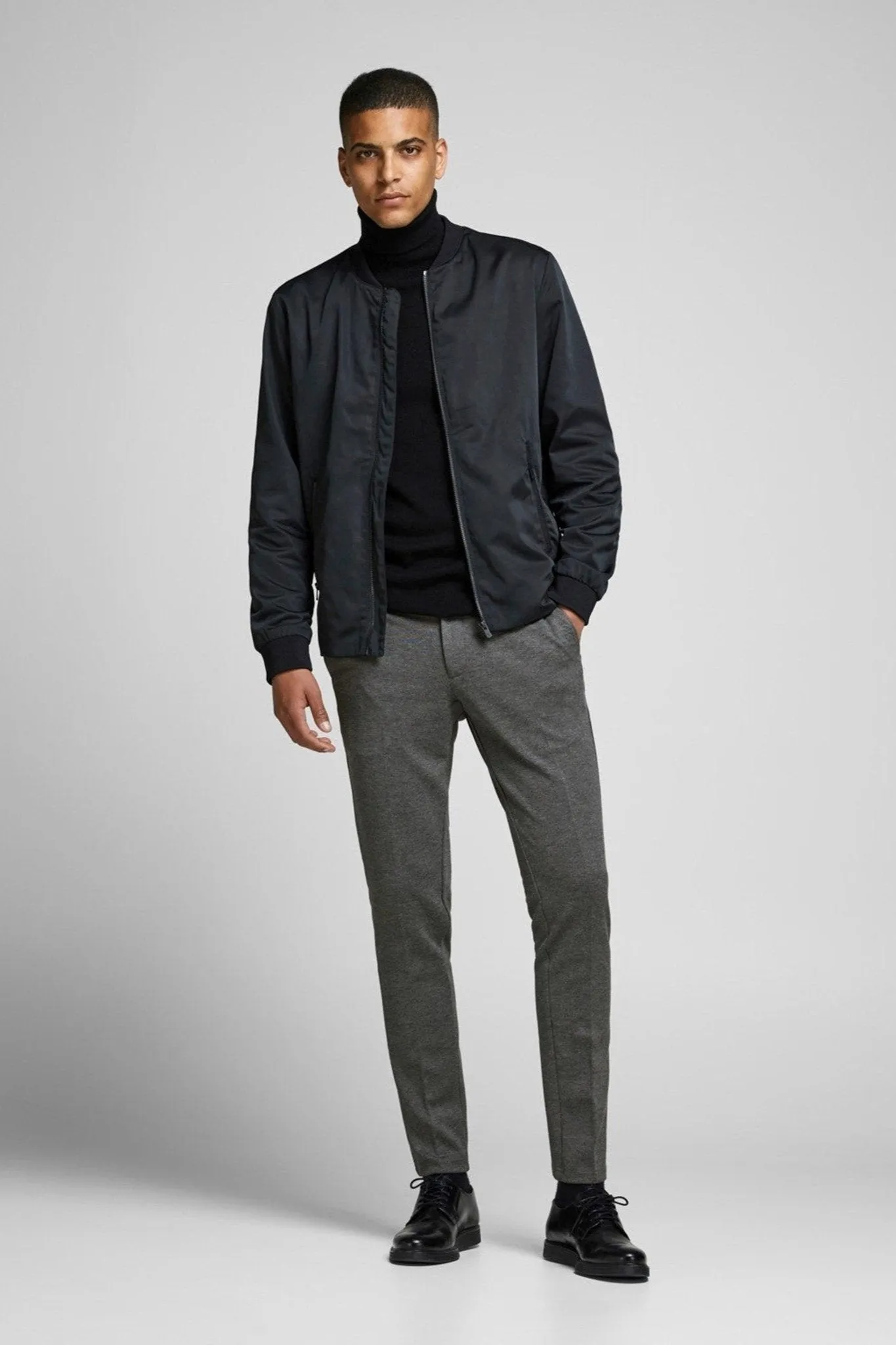 Marco Phil Trousers - Dark Grey