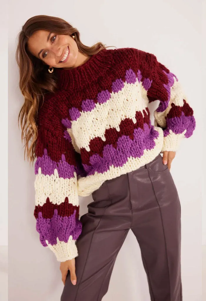 Margot Bobble Knit Jumper