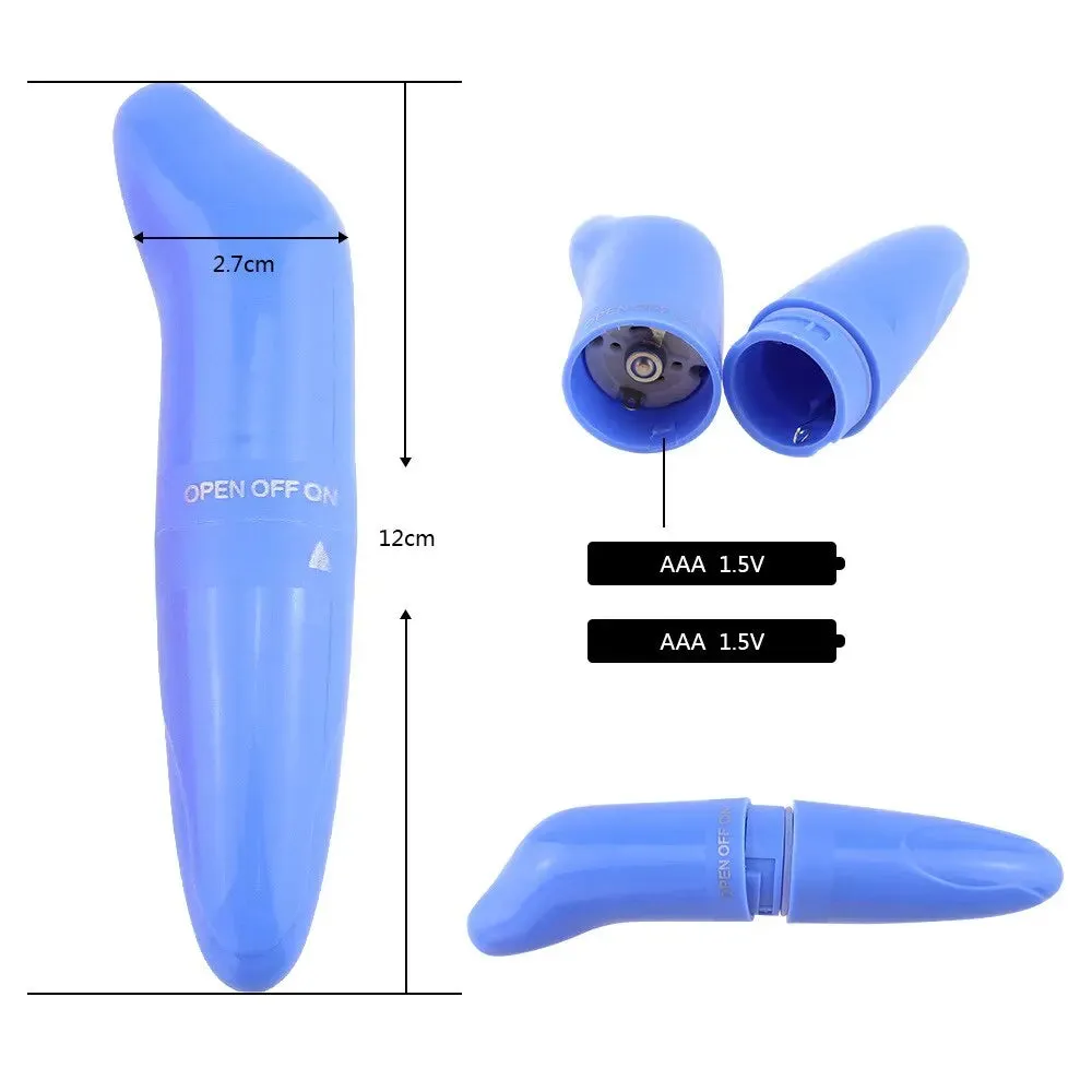 Mini Dolphin Small Vibrator for Women - Thrusting Vibrating Budget Friendly