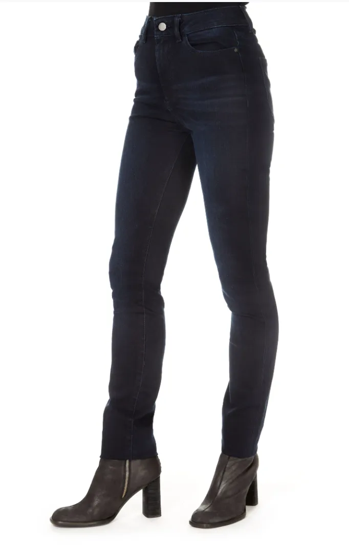 'Nina Pierre' Dark Blue High Waisted Jeans