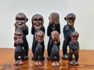 No Evil Monkeys set