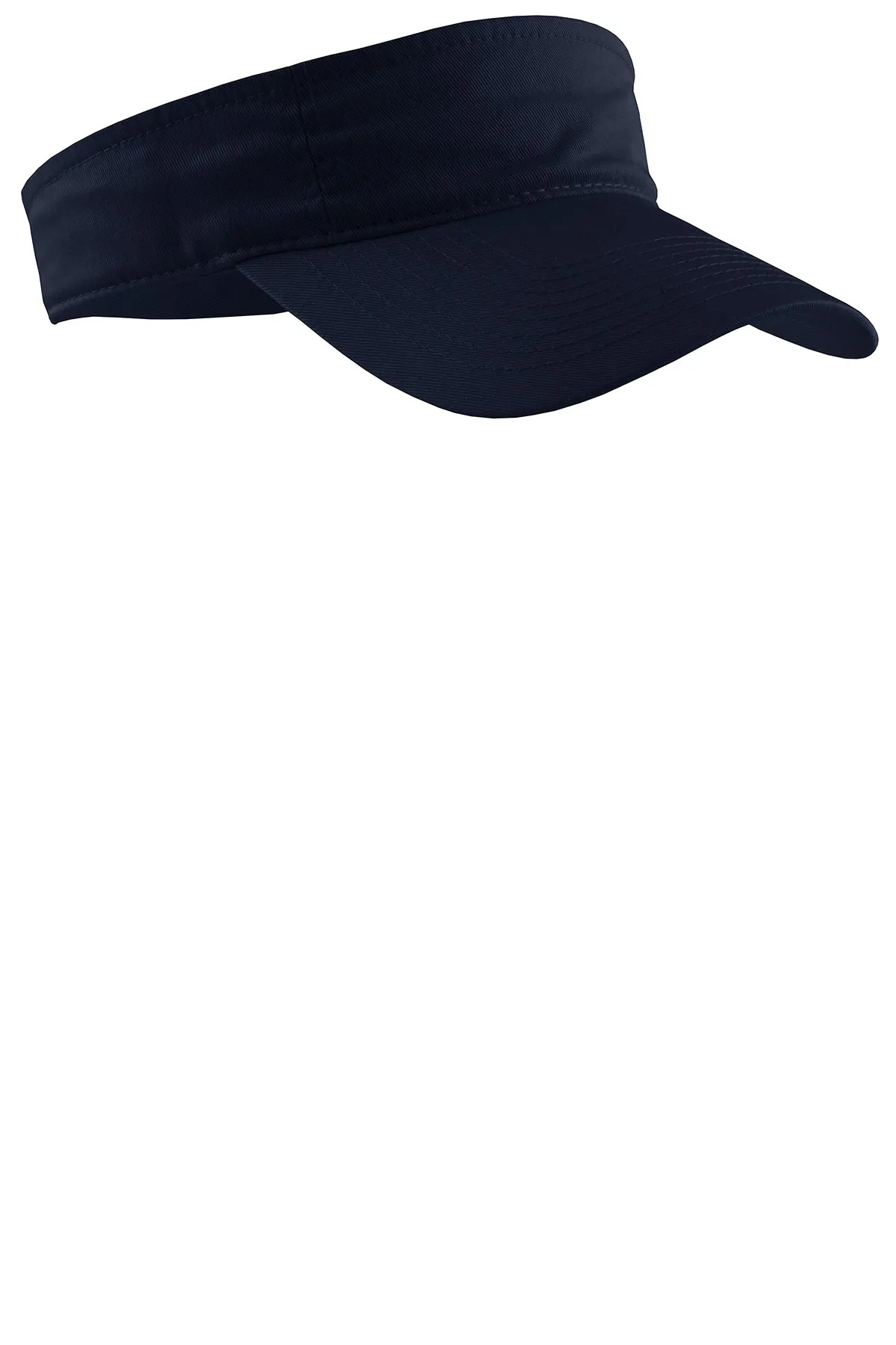 Port & Company Fashion Custom Visors, Navy