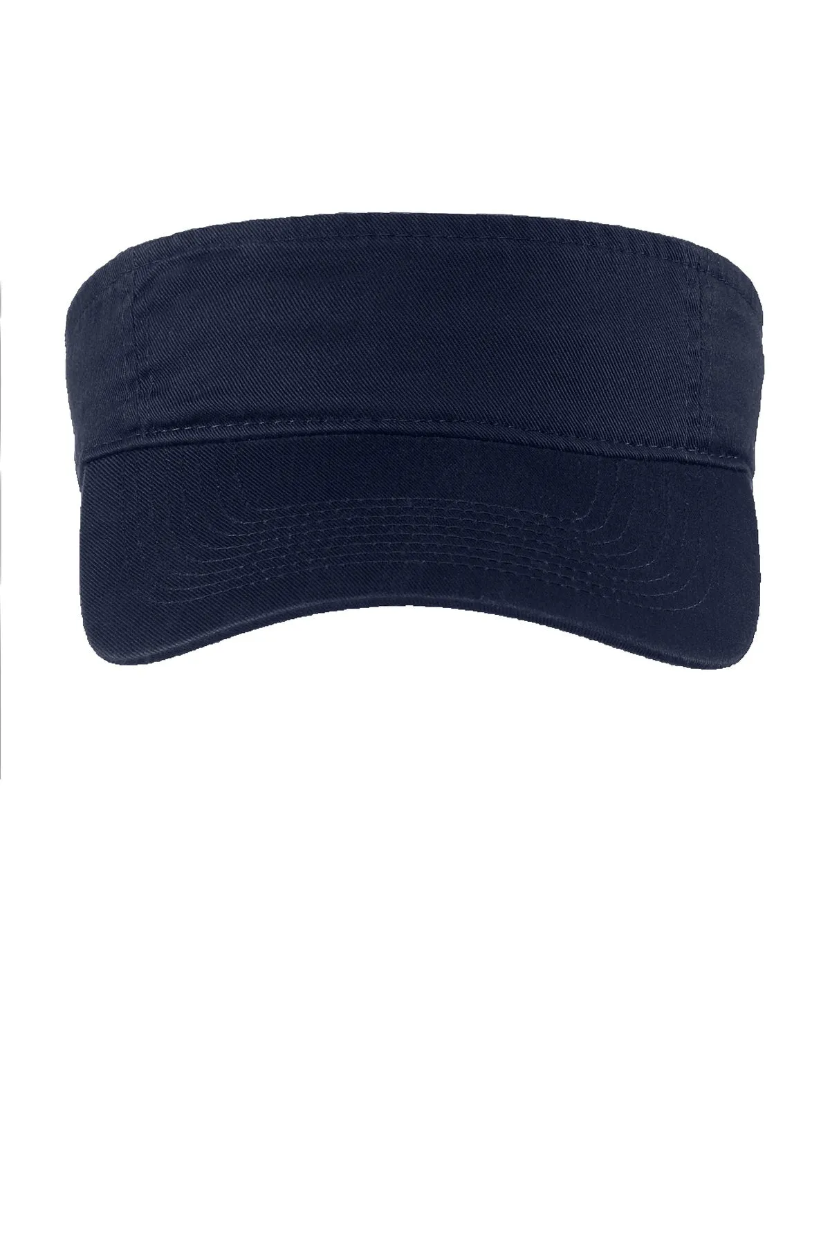 Port & Company Fashion Custom Visors, Navy