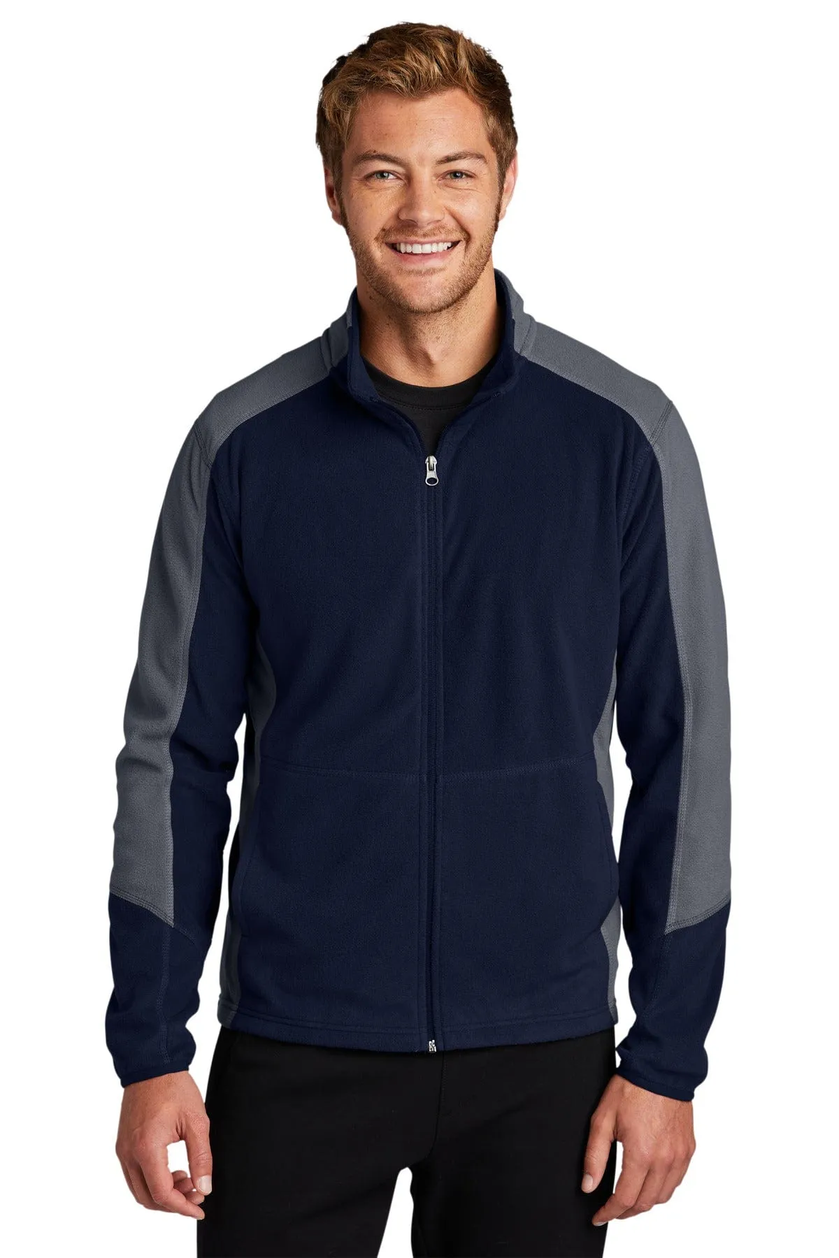 Port Authority®  Colorblock Microfleece Jacket. F230