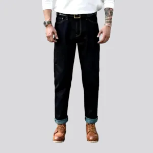 Rainbow-cast men's selvedge jeans