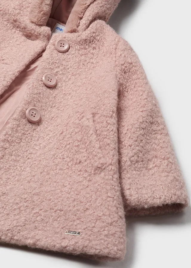 Shearling Coat, Blush, 2478