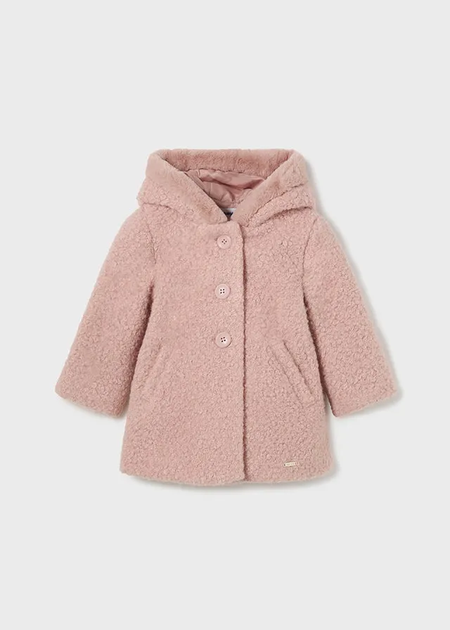 Shearling Coat, Blush, 2478