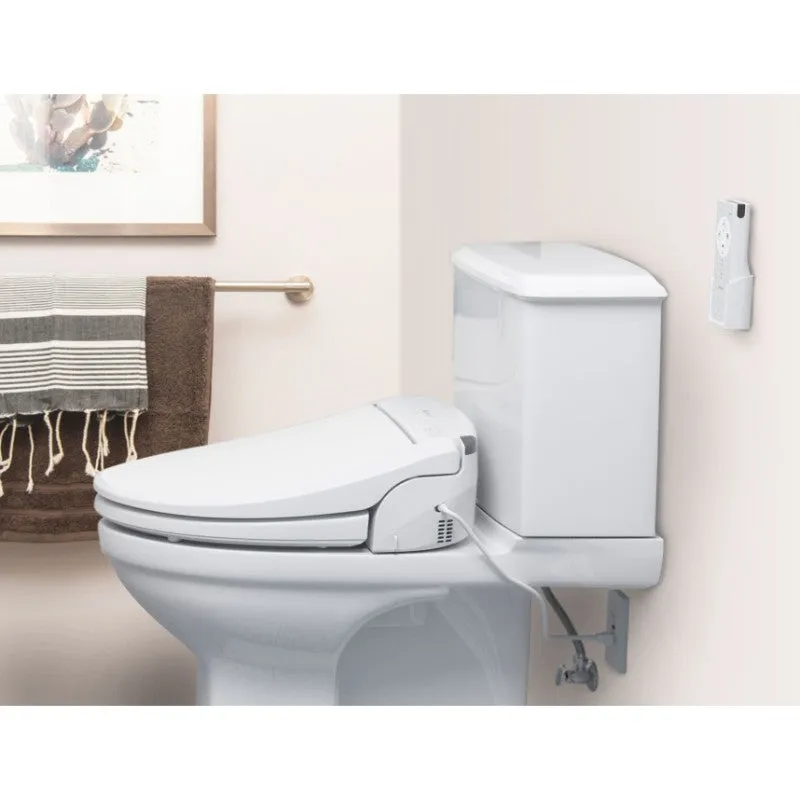 Swash Advanced Round Bidet Seat with Wireless Remote Control in White