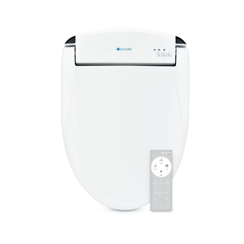 Swash Advanced Round Bidet Seat with Wireless Remote Control in White