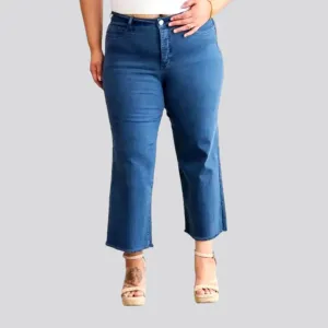 Y2k cutoff-bottoms jeans
 for women