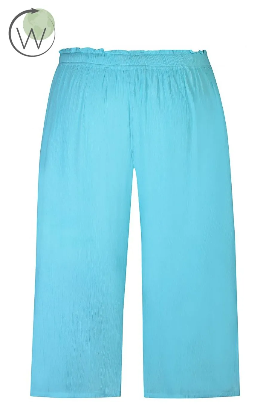 Zhenzi Joelle Culotte Trousers in Aqua